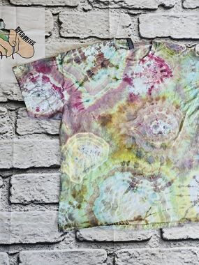 Tie-Dye Adult T-Shirt in Multicolor - Casual Short Sleeve Top